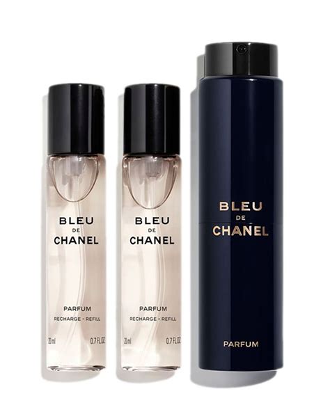 chanel bleu parfum twist and spray|bleu de chanel spray.